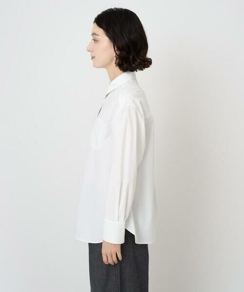 Maison de CINQ / メゾン ドゥ サンク シャツ・ブラウス | [日本製]ストレッチタイプライターシャツ | 詳細2