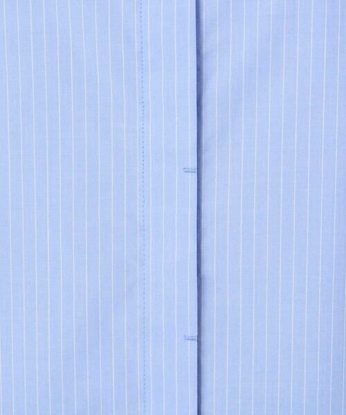 Maison de CINQ / メゾン ドゥ サンク シャツ・ブラウス | [日本製]タイプライターストライプバンドカラーシャツ | 詳細10