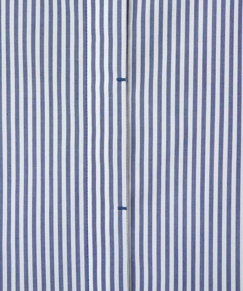 Maison de CINQ / メゾン ドゥ サンク シャツ・ブラウス | [日本製]タイプライターストライプバンドカラーシャツ | 詳細11