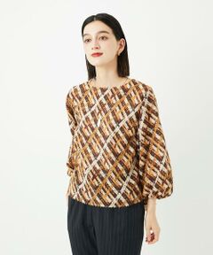 Maison de CINQ / メゾン ドゥ サンク シャツ・ブラウス | [日本製]フェザーバルーンスリーブブラウス