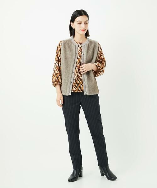 Maison de CINQ / メゾン ドゥ サンク シャツ・ブラウス | [日本製]フェザーバルーンスリーブブラウス | 詳細13