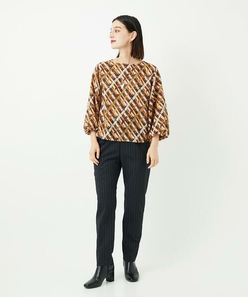 Maison de CINQ / メゾン ドゥ サンク シャツ・ブラウス | [日本製]フェザーバルーンスリーブブラウス | 詳細15