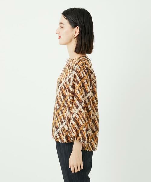 Maison de CINQ / メゾン ドゥ サンク シャツ・ブラウス | [日本製]フェザーバルーンスリーブブラウス | 詳細6