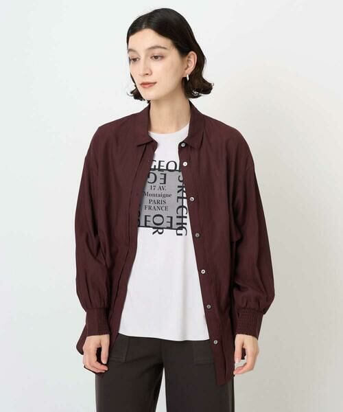 Maison de CINQ / メゾン ドゥ サンク シャツ・ブラウス | フリルヨークバックタックブラウス | 詳細1