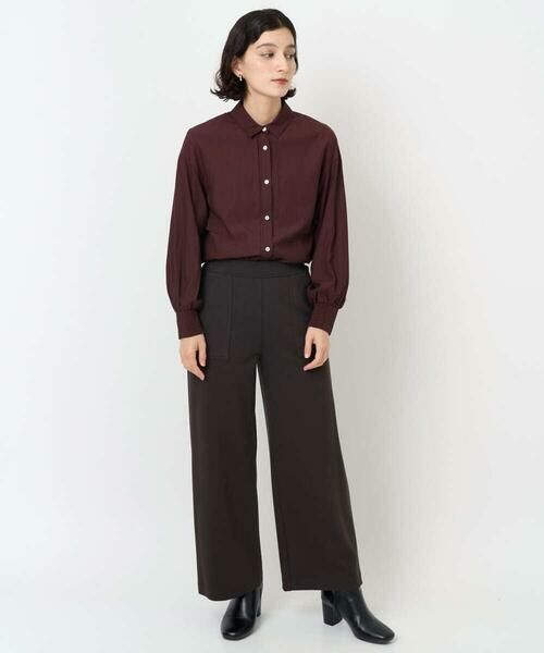 Maison de CINQ / メゾン ドゥ サンク シャツ・ブラウス | フリルヨークバックタックブラウス | 詳細17