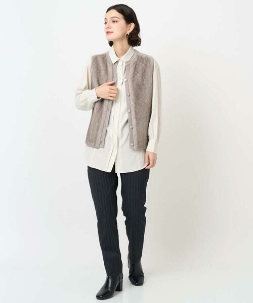 Maison de CINQ / メゾン ドゥ サンク シャツ・ブラウス | フリルヨークバックタックブラウス | 詳細27