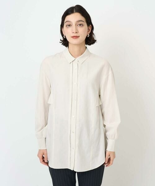 Maison de CINQ / メゾン ドゥ サンク シャツ・ブラウス | フリルヨークバックタックブラウス | 詳細6