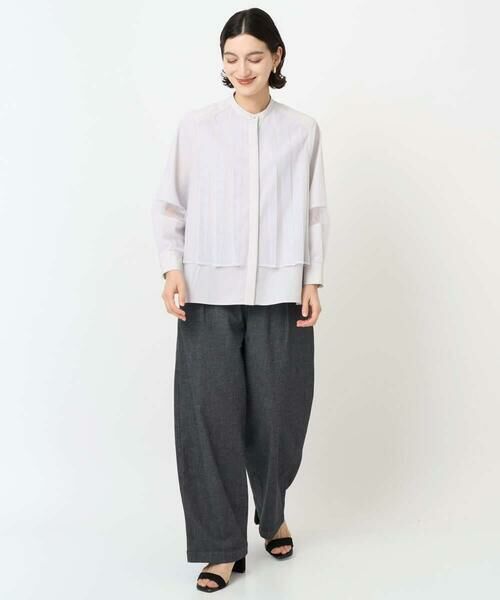 Maison de CINQ / メゾン ドゥ サンク シャツ・ブラウス | シアーチュールレイヤードブラウス | 詳細16