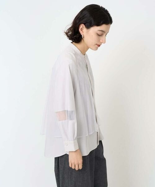 Maison de CINQ / メゾン ドゥ サンク シャツ・ブラウス | シアーチュールレイヤードブラウス | 詳細2