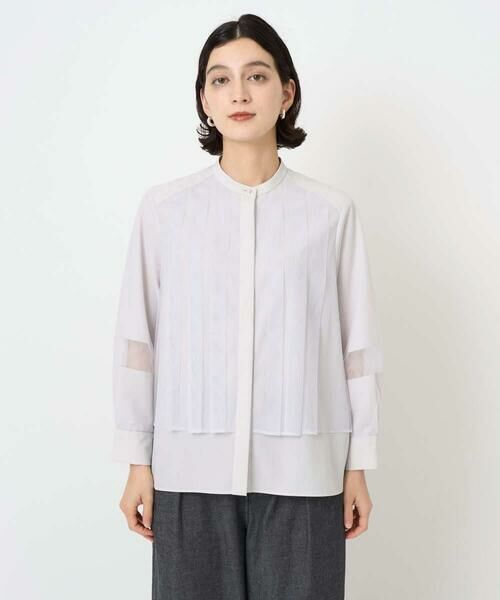 Maison de CINQ / メゾン ドゥ サンク シャツ・ブラウス | シアーチュールレイヤードブラウス | 詳細4