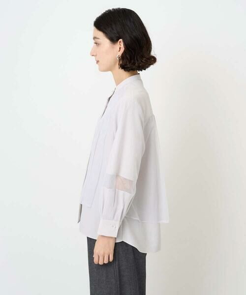 Maison de CINQ / メゾン ドゥ サンク シャツ・ブラウス | シアーチュールレイヤードブラウス | 詳細5