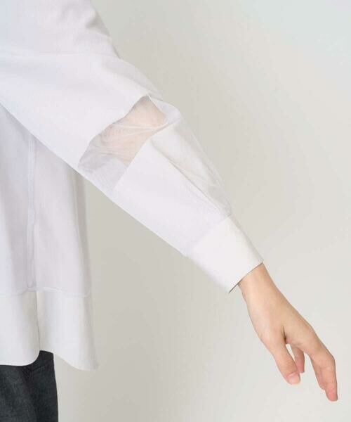 Maison de CINQ / メゾン ドゥ サンク シャツ・ブラウス | シアーチュールレイヤードブラウス | 詳細9