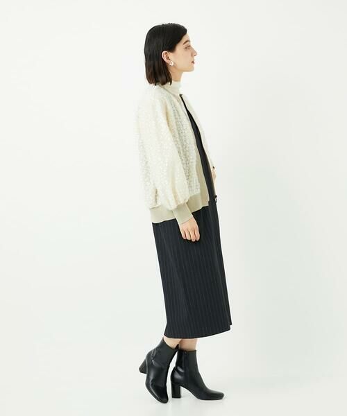 Maison de CINQ / メゾン ドゥ サンク ロング・マキシ丈スカート | ストライプVネックジャンパースカート | 詳細16