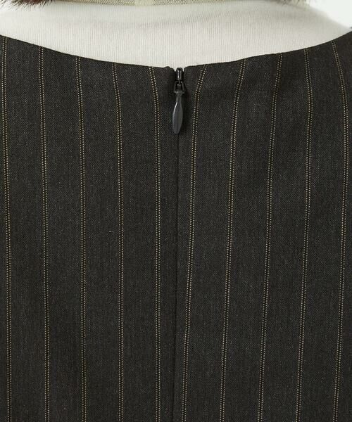 Maison de CINQ / メゾン ドゥ サンク ロング・マキシ丈スカート | ストライプVネックジャンパースカート | 詳細5