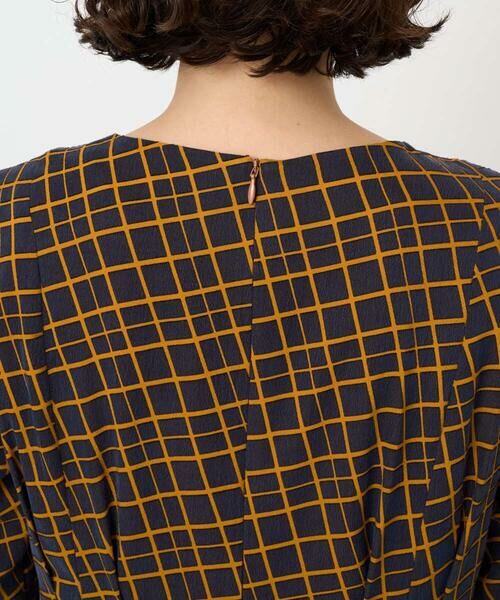 Maison de CINQ / メゾン ドゥ サンク ロング・マキシ丈ワンピース | Aラインオパールチェックワンピース | 詳細5