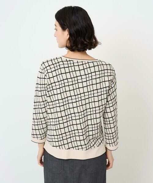 Maison de CINQ / メゾン ドゥ サンク ニット・セーター | [日本製]配色デザインジャージーニット | 詳細7