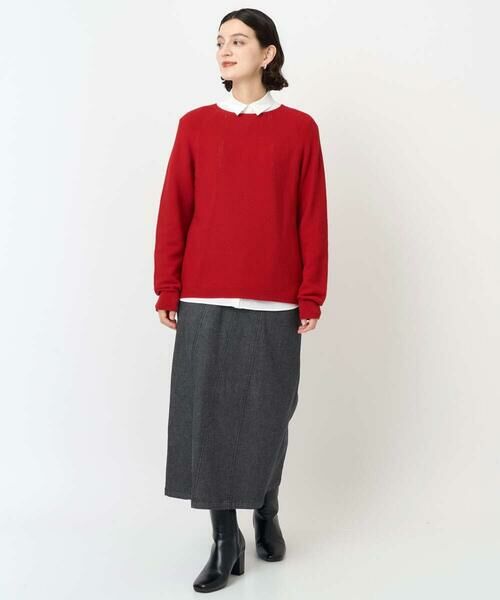 Maison de CINQ / メゾン ドゥ サンク ニット・セーター | [日本製]ガーター編みニットプルオーバー | 詳細14