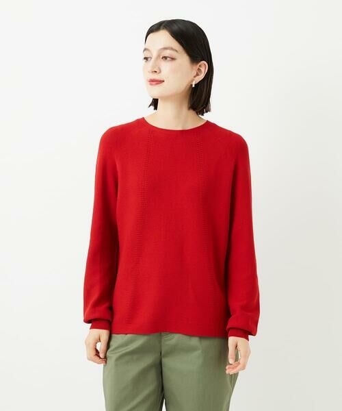 Maison de CINQ / メゾン ドゥ サンク ニット・セーター | [日本製]ガーター編みニットプルオーバー | 詳細2