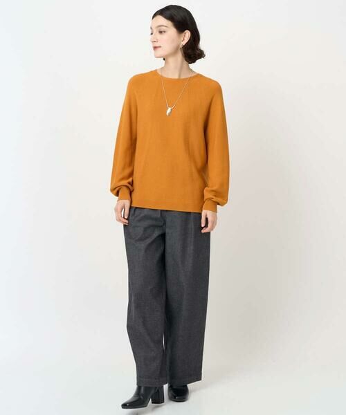 Maison de CINQ / メゾン ドゥ サンク ニット・セーター | [日本製]ガーター編みニットプルオーバー | 詳細23