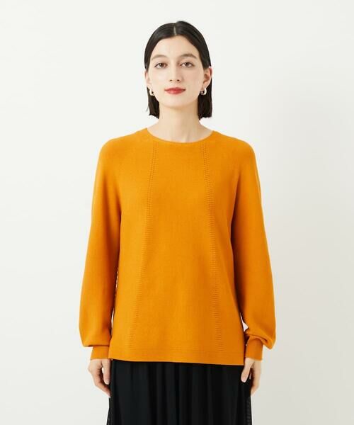 Maison de CINQ / メゾン ドゥ サンク ニット・セーター | [日本製]ガーター編みニットプルオーバー | 詳細6