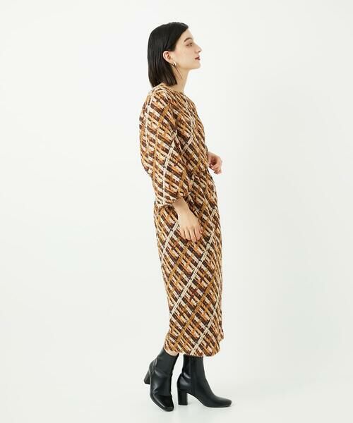 Maison de CINQ / メゾン ドゥ サンク ロング・マキシ丈スカート | [日本製]フェザーナロータイトチェックスカート | 詳細12