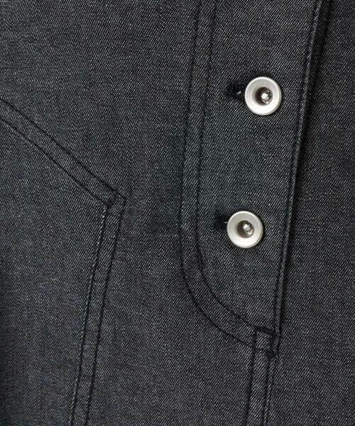 Maison de CINQ / メゾン ドゥ サンク ロング・マキシ丈スカート | [セットアップ対応]セミタイトブラックデニムスカート | 詳細9