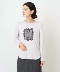 Maison de CINQ / メゾン ドゥ サンク カットソー | ベア天竺ロゴプルオーバー