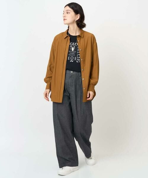 Maison de CINQ / メゾン ドゥ サンク カットソー | ベア天竺ロゴプルオーバー | 詳細13