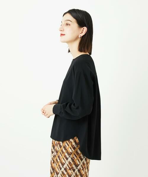 Maison de CINQ / メゾン ドゥ サンク カットソー | ストレッチブラウソー | 詳細1