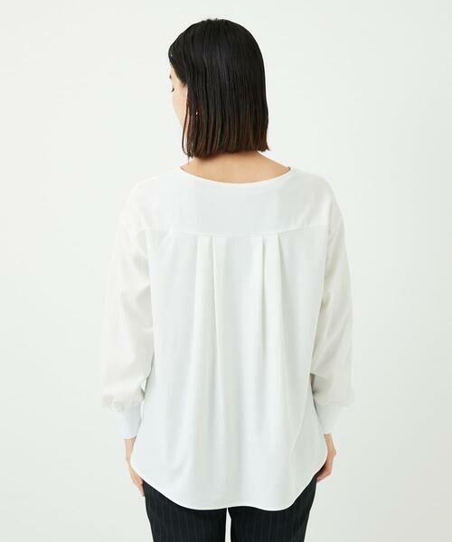 Maison de CINQ / メゾン ドゥ サンク カットソー | ストレッチブラウソー | 詳細10