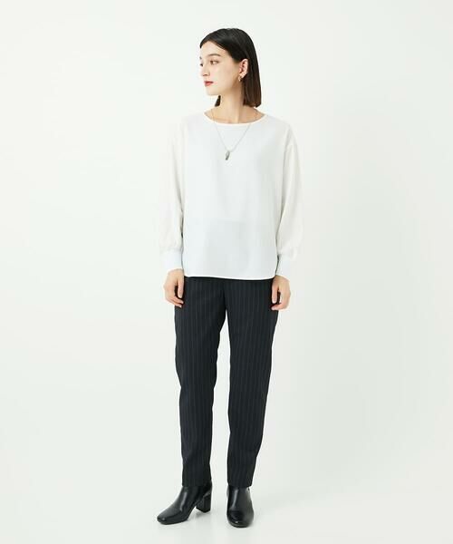 Maison de CINQ / メゾン ドゥ サンク カットソー | ストレッチブラウソー | 詳細19