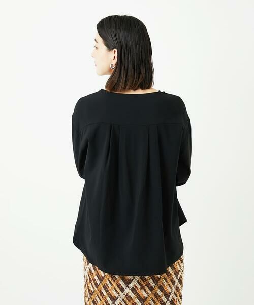 Maison de CINQ / メゾン ドゥ サンク カットソー | ストレッチブラウソー | 詳細2