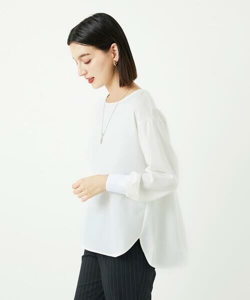 Maison de CINQ / メゾン ドゥ サンク カットソー | ストレッチブラウソー | 詳細6