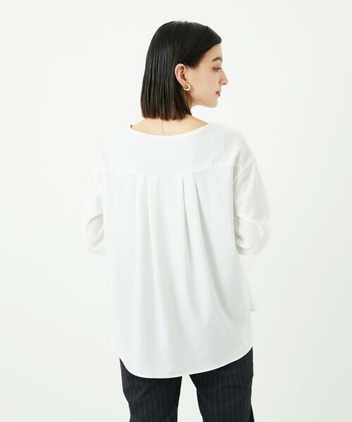 Maison de CINQ / メゾン ドゥ サンク カットソー | ストレッチブラウソー | 詳細7
