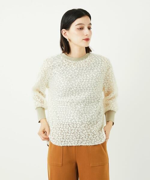Maison de CINQ / メゾン ドゥ サンク カットソー | フェザーチュールプルオーバー | 詳細7
