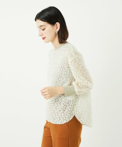 Maison de CINQ / メゾン ドゥ サンク カットソー | フェザーチュールプルオーバー | 詳細8