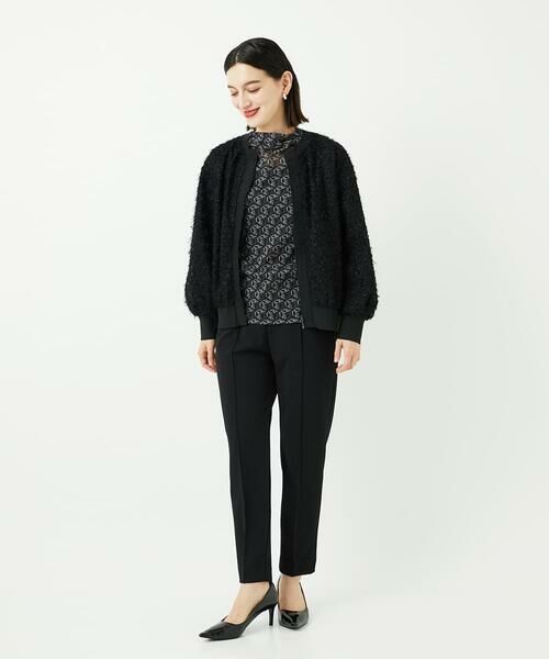 Maison de CINQ / メゾン ドゥ サンク カットソー | [日本製]シアーボトルネックロゴカットソー | 詳細19