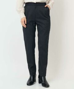 Maison de CINQ / メゾン ドゥ サンク その他パンツ | [日本製]ストライプテーパードパンツ