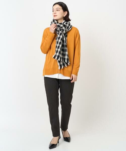 Maison de CINQ / メゾン ドゥ サンク その他パンツ | [日本製]ストライプテーパードパンツ | 詳細14