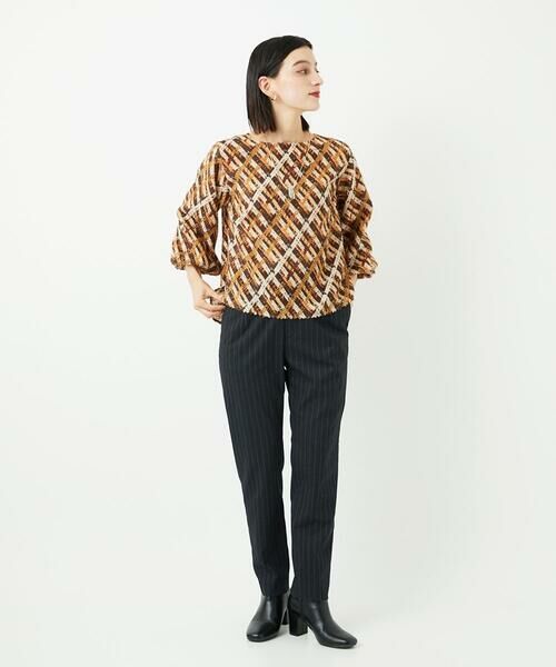 Maison de CINQ / メゾン ドゥ サンク その他パンツ | [日本製]ストライプテーパードパンツ | 詳細19