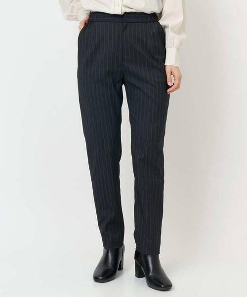 Maison de CINQ / メゾン ドゥ サンク その他パンツ | [日本製]ストライプテーパードパンツ | 詳細2
