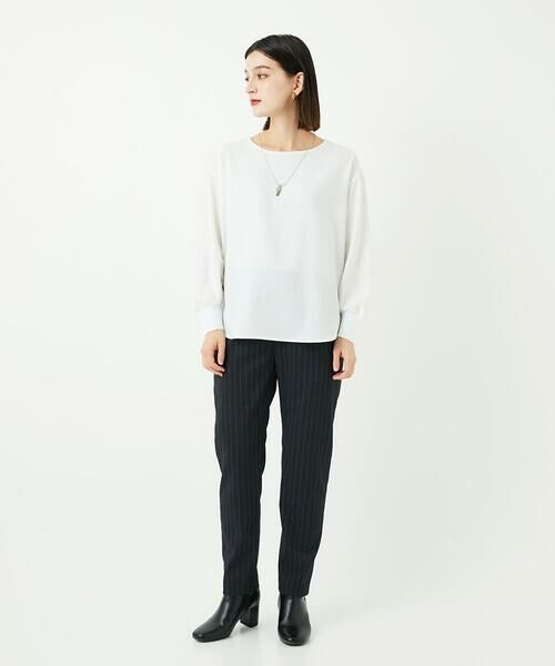 Maison de CINQ / メゾン ドゥ サンク その他パンツ | [日本製]ストライプテーパードパンツ | 詳細22