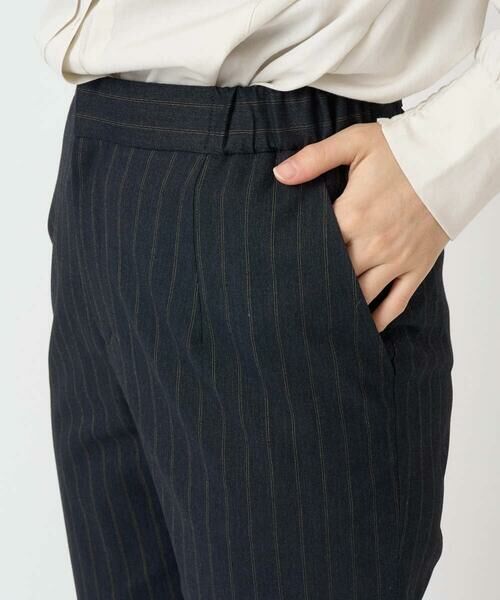 Maison de CINQ / メゾン ドゥ サンク その他パンツ | [日本製]ストライプテーパードパンツ | 詳細8