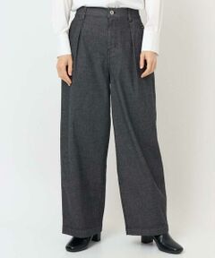 Maison de CINQ / メゾン ドゥ サンク その他パンツ | [セットアップ対応]バレルワイドブラックデニムパンツ