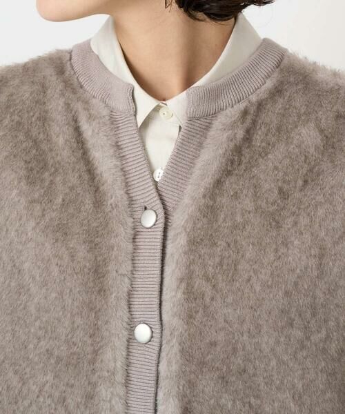 Maison de CINQ / メゾン ドゥ サンク ベスト | フェイクファーニットベスト | 詳細9