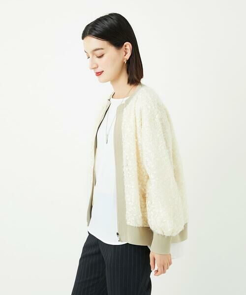 Maison de CINQ / メゾン ドゥ サンク その他アウター | フェザーチュールブルゾン | 詳細4