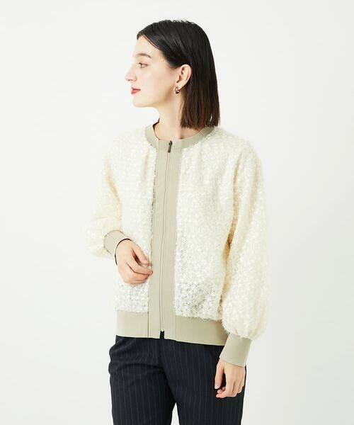 Maison de CINQ / メゾン ドゥ サンク その他アウター | フェザーチュールブルゾン | 詳細5