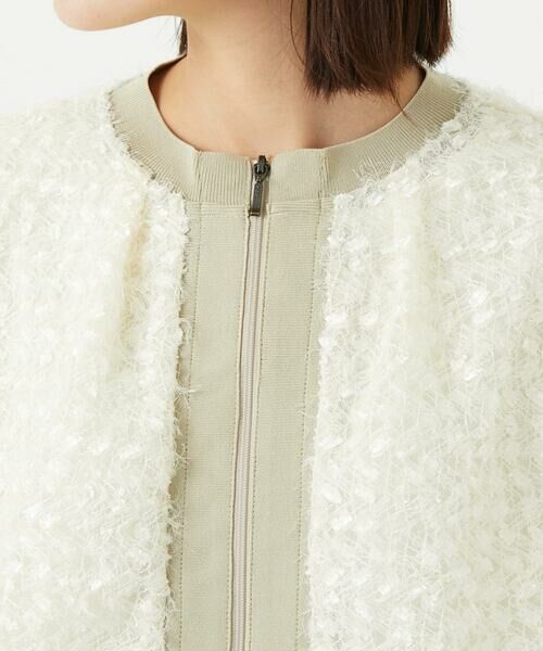 Maison de CINQ / メゾン ドゥ サンク その他アウター | フェザーチュールブルゾン | 詳細9