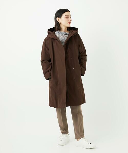 Maison de CINQ / メゾン ドゥ サンク ダウンジャケット・ベスト | グログランステッチレスロングダウンコート | 詳細15