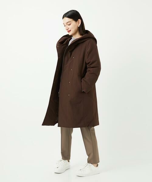 Maison de CINQ / メゾン ドゥ サンク ダウンジャケット・ベスト | グログランステッチレスロングダウンコート | 詳細16